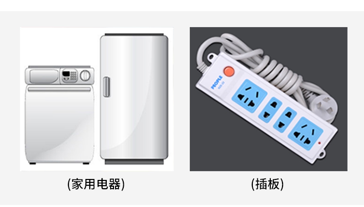適用于照明、低壓電器